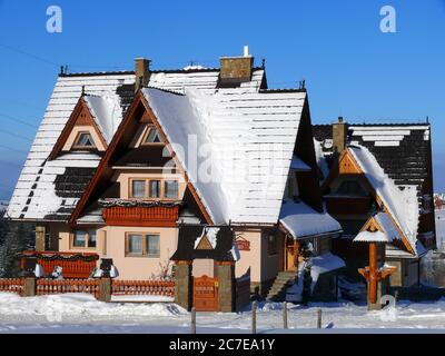 Gubałówka, Zakopane, Provincia della Polonia minore, Polonia, Europa Foto Stock