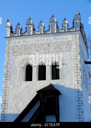 Castello Strazky, Spišská Belá, Szepesbéla, Nagyőri kastély, Zipser Bela, distretto di Kežmarok nella regione di Prešov, Slovacchia, Europa Foto Stock