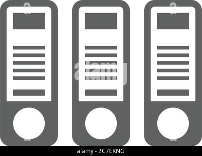 Icona Archivio documenti file. Da utilizzare per progetti