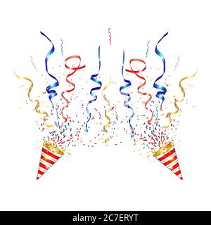 Happy Birthday tipografia vettore design per biglietti di auguri Illustrazione Vettoriale