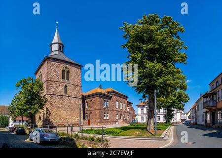 Historical city of Blomberg, Germany Foto Stock