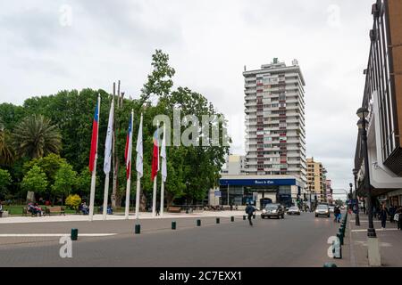 Plaza de Armas Anibal Pinto Foto Stock