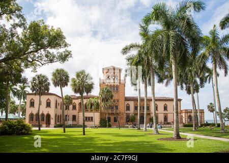 Residenza Veneziana Ca' d'Zan, Museo Ringling, Sarasota, Florida, USA Foto Stock