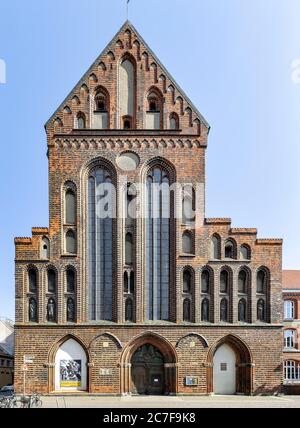 Chiesa di San Katharinen, ex chiesa monastica dei Francescani, oggi palestra Katharineum, Lubecca, Schleswig-Holstein, Germania Foto Stock