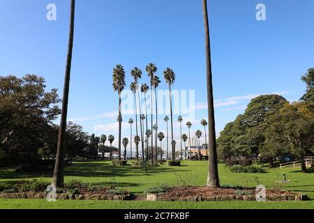 Milson Park, McDougall St, Kirribilli NSW 2061, Australia. Foto Stock