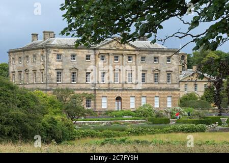 Howick Hall, Northumberland Foto Stock