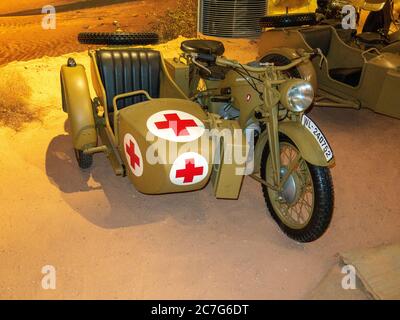 Zundapp KS 650 -1940 con sidecar, il museo dell'automobile reale Foto Stock