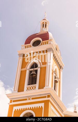 Una scena tipica a Granada in Nicaragua Foto Stock