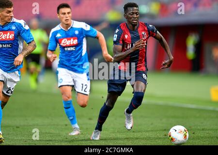 Bologna, Italia. 15 luglio 2020. Bologna, 15 lug 2020, Musa Barrow (Bologna FC) durante Bologna vs Napoli - serie italiana A soccer match - Credit: LM/Alessio Marini Credit: Alessio Marini/LPS/ZUMA Wire/Alamy Live News Foto Stock