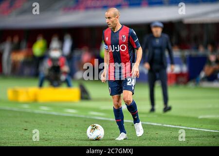 Bologna, Italia. 15 luglio 2020. Bologna, 15 lug 2020, Rodrigo Palacio (Bologna FC) durante Bologna vs Napoli - serie a calcio italiana - Credit: LM/Alessio Marini Credit: Alessio Marini/LPS/ZUMA Wire/Alamy Live News Foto Stock