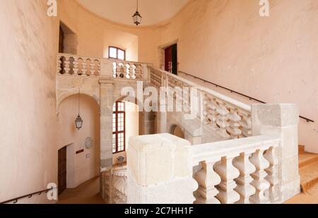 Palais des archeveques, Narbonne, Canal de la Robine, Francia, Francia Foto Stock