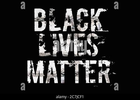 L'iscrizione nera vive materia sul muro di mattoni Foto Stock