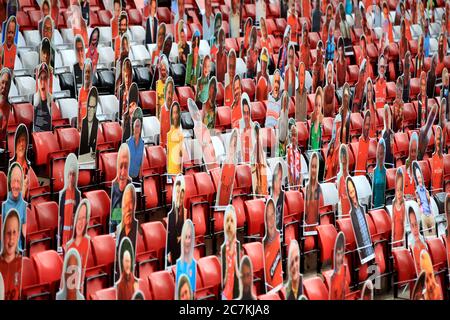 Intagli di cartone negli stand della Valley, Londra. Foto Stock