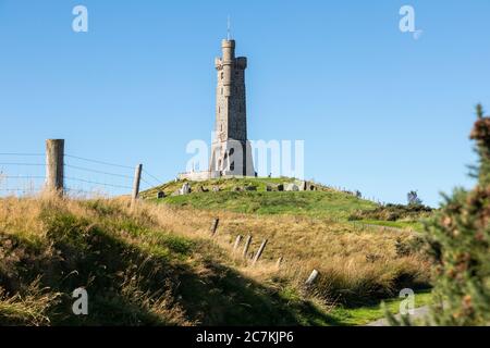 Il Lewis War Memorial, Stornoway, Isola di Lewis, Ebridi esterne, Scozia Foto Stock