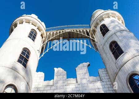 Berlino, Wannsee, Pfaueninsel, Jagdschloss Foto Stock