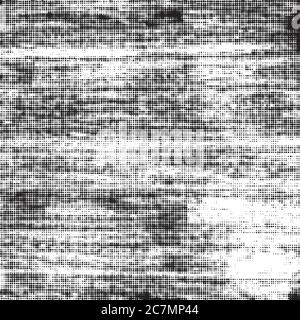 Overlay distolta grunge sfondo mezzitoni. Texture vettoriale con punti mezzitoni. Illustrazione Vettoriale