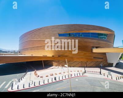 Las Vegas, 17 LUGLIO 2020 - Vista soleggiata della T-Mobile Arena Foto Stock