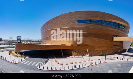 Las Vegas, 17 LUGLIO 2020 - Vista soleggiata della T-Mobile Arena Foto Stock