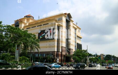 Giacarta, Indonesia - 12 gennaio 2019: Senayan Trade Center, centro commerciale nel centro di Giacarta. Foto Stock