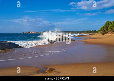 Kirinda Beach Sri Lanka sud antico Ceylon Foto Stock