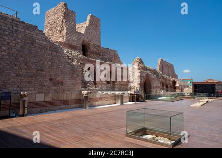 ISTANBUL, TURCHIA, 6 AGOSTO 2019 Museo Tekfur Sarayi o Palazzo del