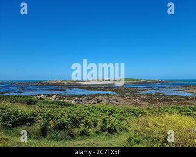 Lihou Island, Guernsey Channel Islands Foto Stock