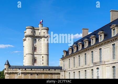 Vincennes castello vicino a Parigi, Francia Foto Stock