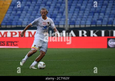 ANTONIN BARAK (Lecce) durante Genova vs Lecce, serie a di calcio italiana, Genova, Italia, 19 lug 2020 Foto Stock