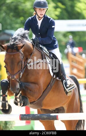 Pandemic Amateur Sports ancora in esecuzione ai tornei di Angelstone a guelph Ontario con i concorrenti olimpici Foto Stock