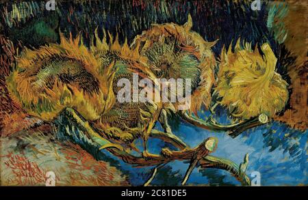 Opere d'arte incredibili del famoso pittore Vincent van Gogh. Foto Stock