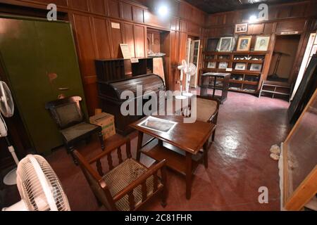 Studio fotografico di Sir Jagadish Chandra Bose (1858-1937). Acharya Bhaban, 93 APC Road (strada circolare superiore), Kolkata. India. Foto Stock