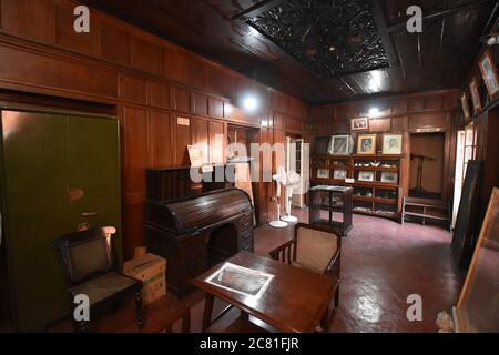 Studio fotografico di Sir Jagadish Chandra Bose (1858-1937). Acharya Bhaban, 93 APC Road (strada circolare superiore), Kolkata. India. Foto Stock