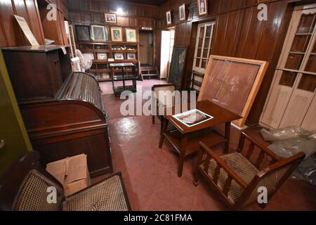 Studio fotografico di Sir Jagadish Chandra Bose (1858-1937). Acharya Bhaban, 93 APC Road (strada circolare superiore), Kolkata. India. Foto Stock