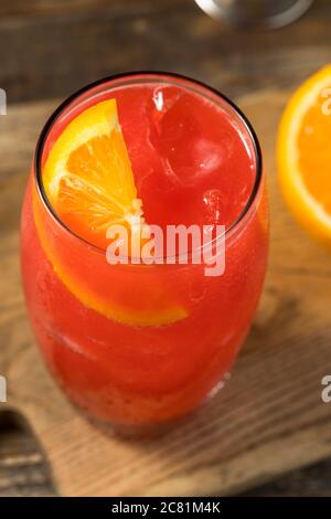 Cocktail rinfrescante con slammer all'arancia dell'Alabama meridionale Foto Stock