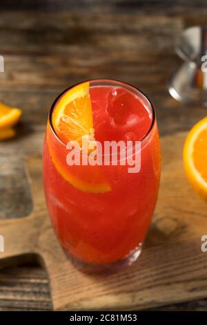 Cocktail rinfrescante con slammer all'arancia dell'Alabama meridionale Foto Stock