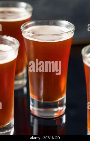 Boozy rinfrescante Red Headed con schnapps e mirtillo Foto Stock