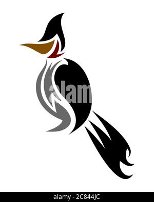 Immagine di tre uomini d'affari con sfondo bianco Illustrazione Vettoriale