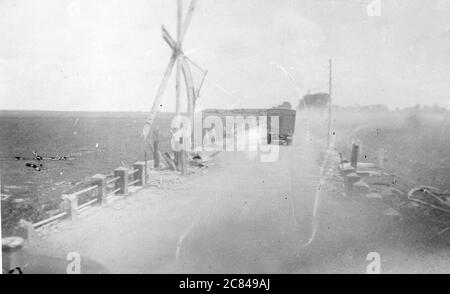 WW2 - camion tedeschi a Oryol o Orel - Oryol Oblast, Russia Foto Stock