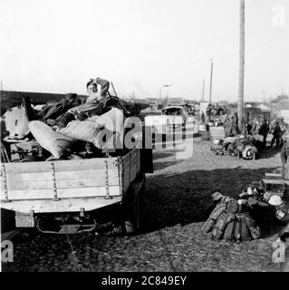 Oryol o Orel - Oryol Oblast, Russia, seconda guerra mondiale - la tedesca Wehrmacht invade fronte est - operazione barbarossa - campo militare Foto Stock