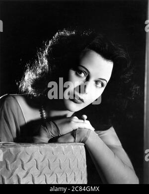 HEDY LAMARR 1941 Ritratto di CLARENCE SINCLAIR BULL Pubblicità per Metro Goldwyn Mayer Foto Stock