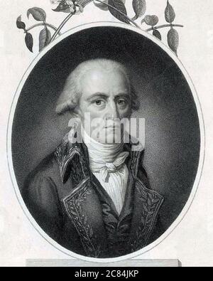 JEAN-BAPTISTE LAMARCK (1744-1829) naturalista francese Foto Stock