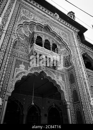 Bella moschea in Karachi Pakistan Foto Stock