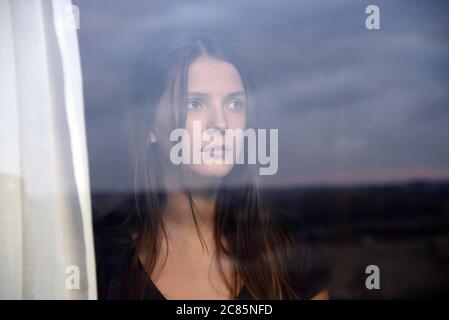 Respire Breathe anno : 2014 Francia Direttore : Melanie Laurent Josephine Japy Foto Stock