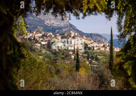 Nizza, 20 aprile 2006: Le Bar sur Loup nel sud della Francia Foto Stock