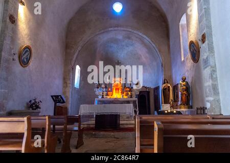 Nizza, 20 aprile 2006: Le Bar sur Loup nel sud della Francia Foto Stock