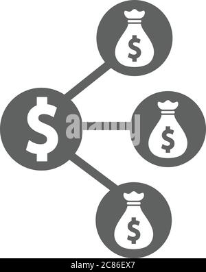 Icona di vendita della filiale. Bel disegno e vettore completamente modificabile per i progetti commerciali, stampa, web o di qualsiasi tipo. Illustrazione Vettoriale