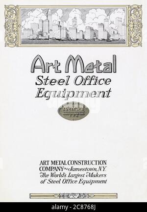 Pagina del titolo, Art Metal Steel Office Equipment