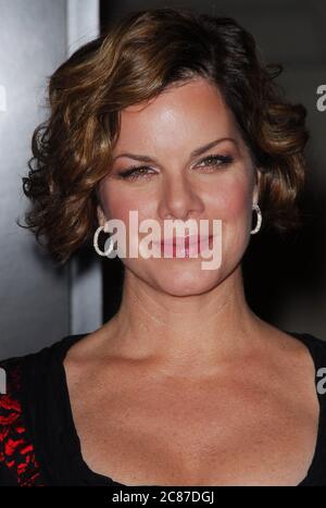 Marcia Gay Harden alla prima di Los Angeles di 'Rails & Ties' tenuta allo Stewart J. Ross Theatre, Warner Bros. Lot a Burbank, CA. L'evento si è svolto martedì 23 ottobre 2007. Photo by: SBM / PictureLux- file Reference N. 34006-9199SBMPLX Foto Stock