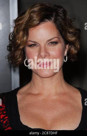 Marcia Gay Harden alla prima di Los Angeles di 'Rails & Ties' tenuta allo Stewart J. Ross Theatre, Warner Bros. Lot a Burbank, CA. L'evento si è svolto martedì 23 ottobre 2007. Photo by: SBM / PictureLux- file Reference N. 34006-9195SBMPLX Foto Stock