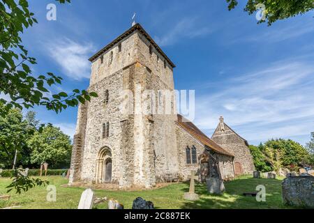 St Mary Magdalene Church, Hamstreet Rd, Ruckinge, Ashford, Kent TN26 2NU Foto Stock